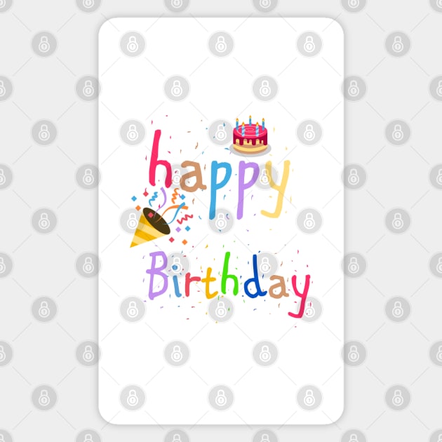 happy birthday Sticker by sarahnash